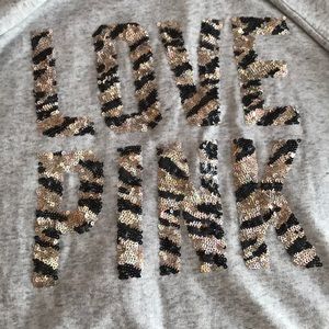 VS PINK SWEATSHIRT zip up